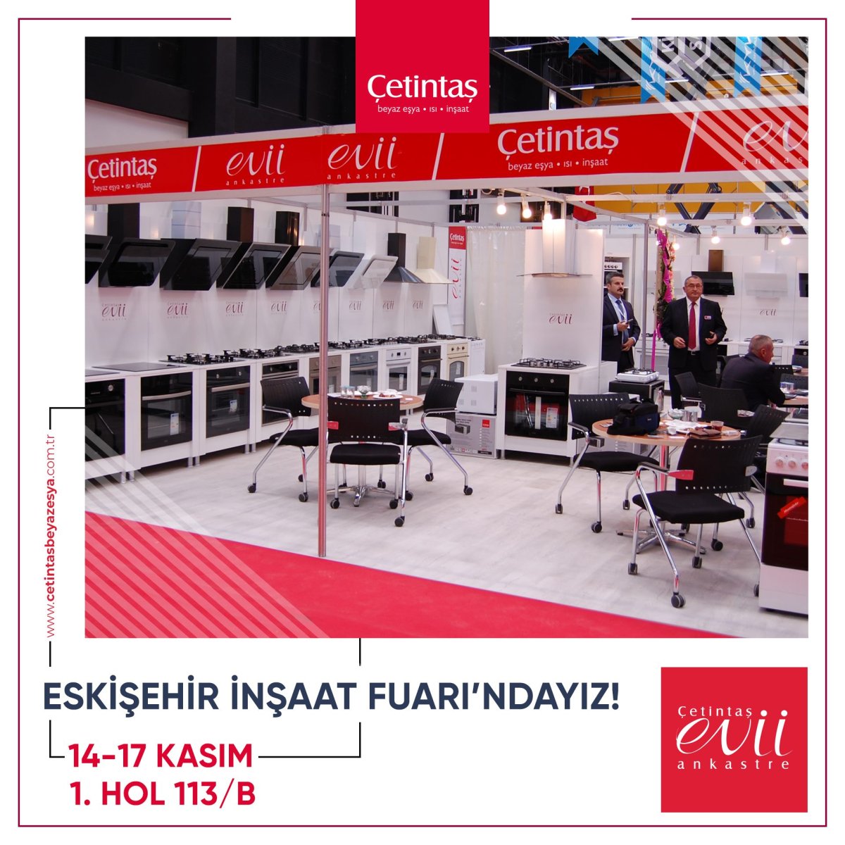 Eskişehir İnşaat Fuarı'ndayız!